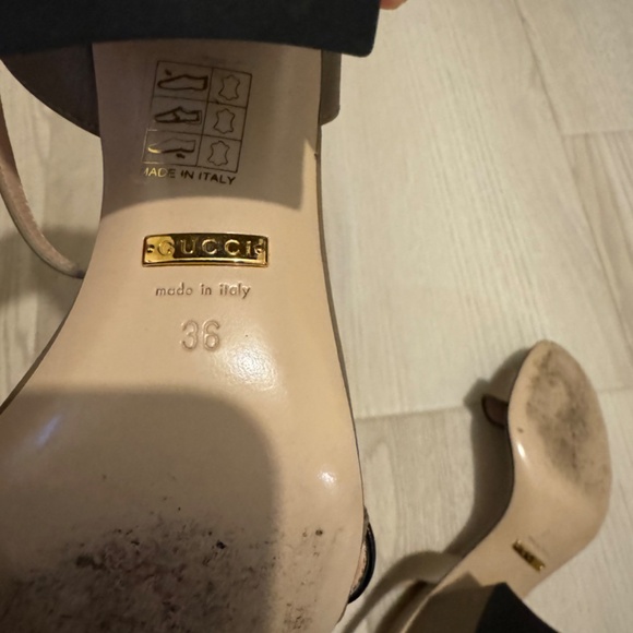 Gucci mid-heel sandals - Picture 6 of 11